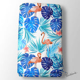 Floral Kingfisher Bird Printed Fabric Material Online 11